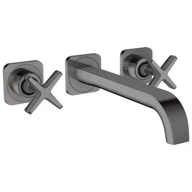 Axor Citterio E Смеситель для раковины, встраиваемый, цвет: полированный черный хром
