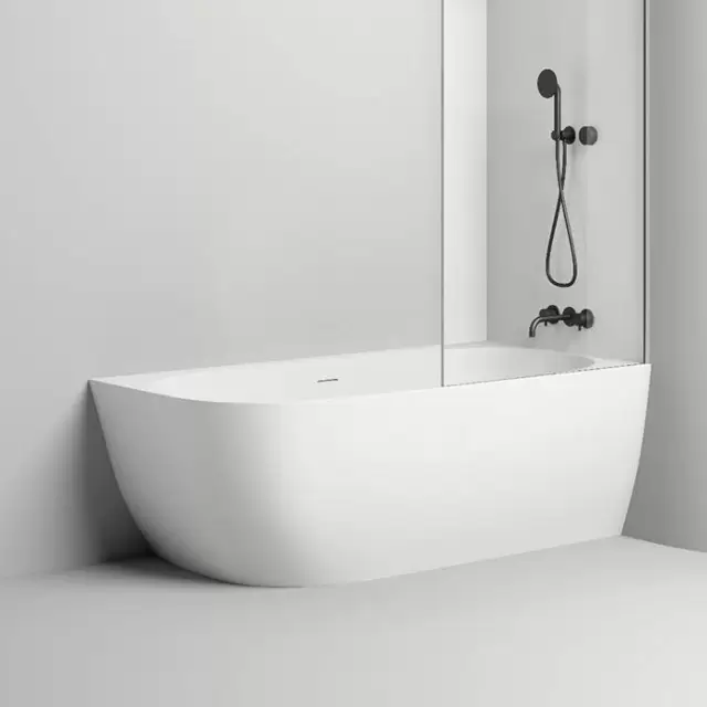 Salini Sofia Corner Right Ванна угловая 170х85х59см., Dx, с дон кл "Up&Down", сифон, слив-пер, материал: S-Sense , цвет: белый глянцевый