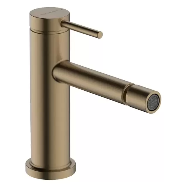Hansgrohe Tecturis S Смеситель для биде, на 1 отв., с донным клапаном, цвет: бронза матовая