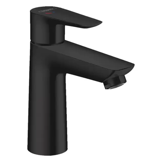 Hansgrohe Talis E Смеситель для раковины, 1 отв., цвет: черный матовый