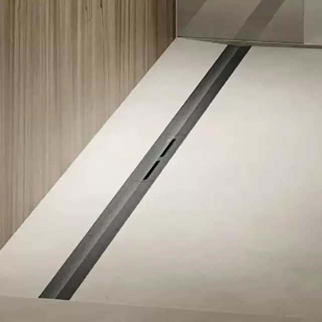 TECEdrainprofile Профиль для душа 120см, цвет: PVD Brushed stainless steel, black/сатин, черный