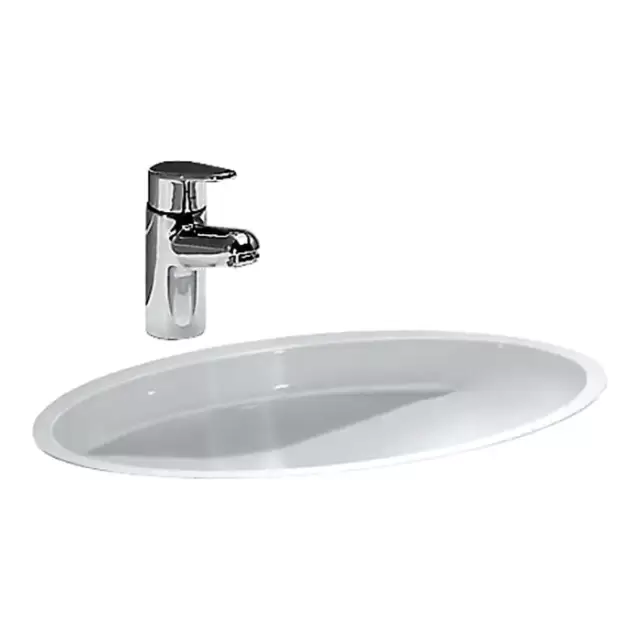 Laufen Savoy Раковина встраиваемая снизу, 50x35/20см, цвет: белый глянцевый