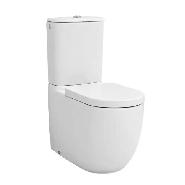 Artceram File 2.0 Унитаз моноблок, слив универсальный 37х67 см, с креплениями, цвет: белый матовый