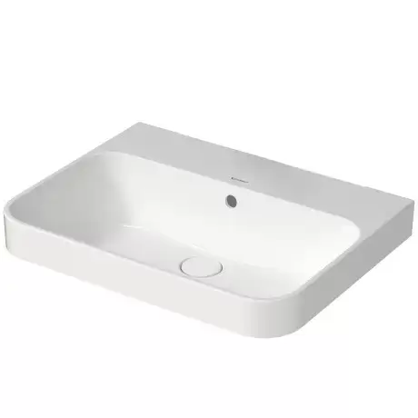 Duravit Happy D.2 Plus Раковина 60х46 см, без отв., с креплением, цвет: белый