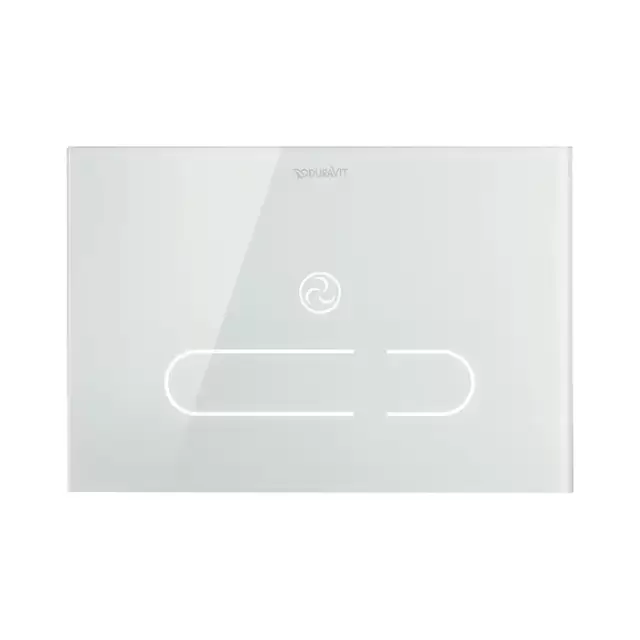 Duravit A.1 Клавиша смыва Plus, белое стекло с подсветкой