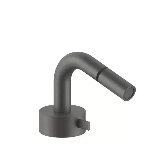 Fantini AF/21 Смеситель для биде, 1 отв., излив: 13 см, цвет: Matt Gun Metal PVD