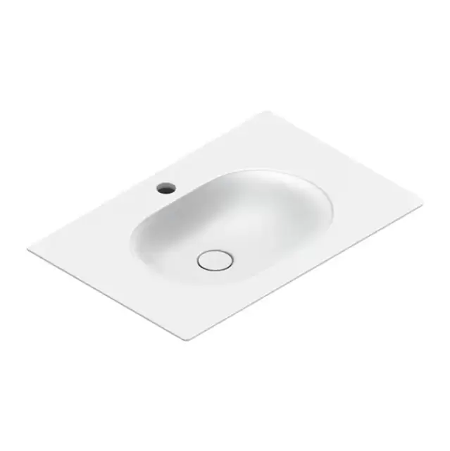 Catalano Sfera Раковина консоль 75x50см, с 1 отв., цвет: белый матовый