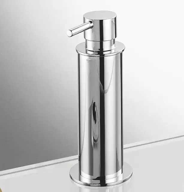 Colombo Mini Дозатор для жидкого мыла 150мл, настольный, цвет: хром