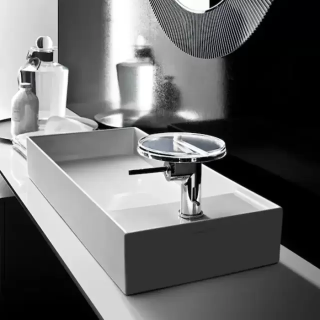 Laufen Kartell Раковина-чаша 75х35х12 см, 1 отв., без перелива, цвет: белый