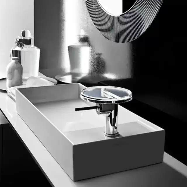 Laufen Kartell Раковина-чаша 75х35х12 см, без отв., без перелива, цвет: белый