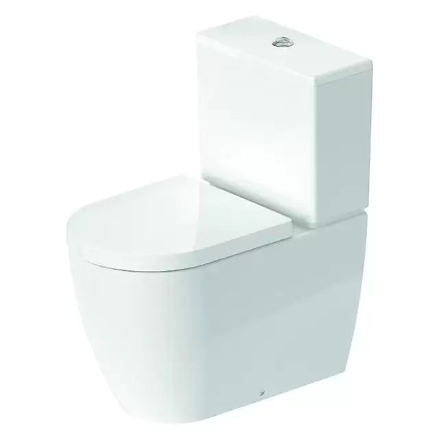 Duravit Me by Starck Унитаз моноблок 37х65 см, слив универсальный, с креплениями, цвет: белый