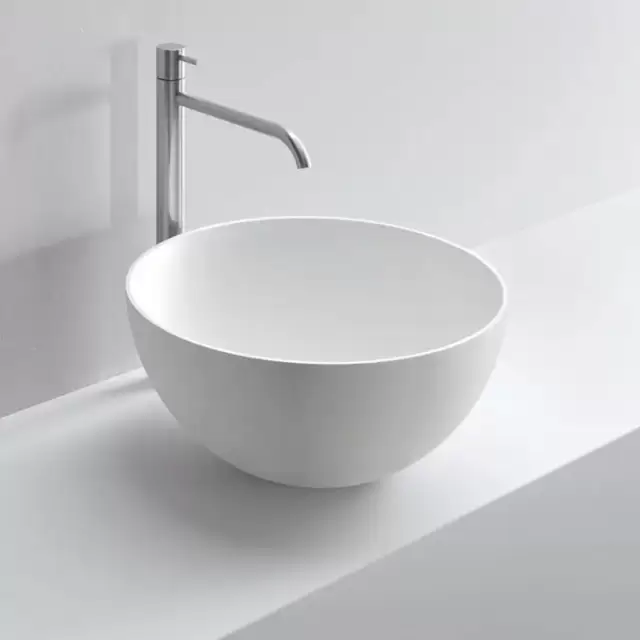 NOORTH milldue edition Раковина 45x20 см, без отв., накладная, цвет: белый