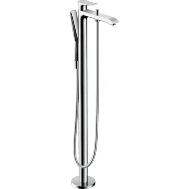 Hansgrohe Metris Смеситель для ванны, напольный, цвет: хром