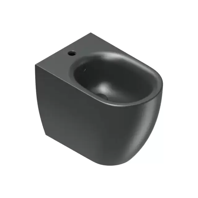 Catalano Sfera Биде напольное 55x35см, с 1 отв., цвет: черный матовый