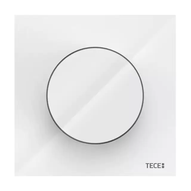 TECEflushpoint Панель смыва пневмо, 1 клавиша, квадратная, цвет: белый