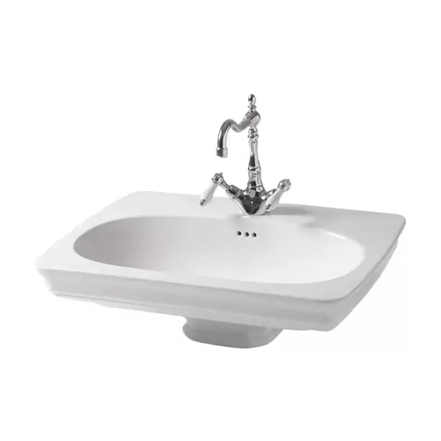 Artceram CIVITAS Раковина 68х50 см, 1 отв., подвесная, цвет: белый