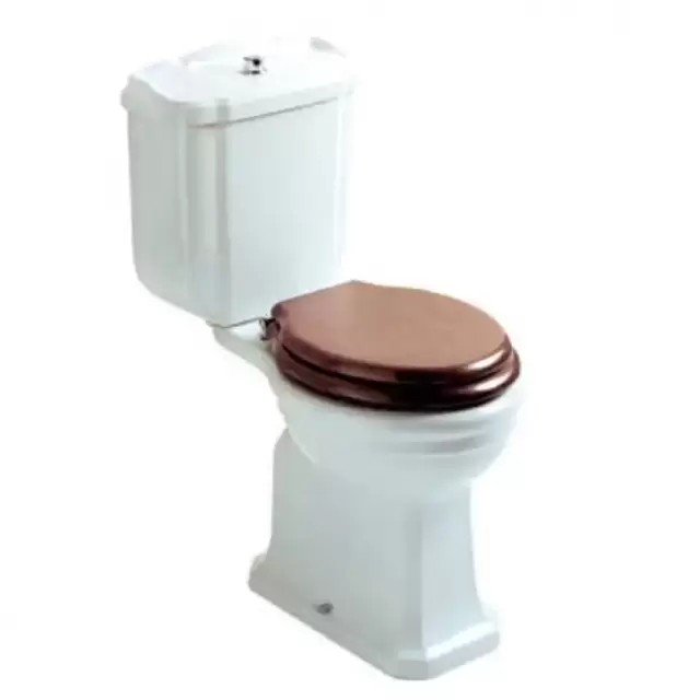 Globo Paestum Унитаз моноблок 67х38см, слив универсальный, бачком и механизмом, цвет: белый/золото