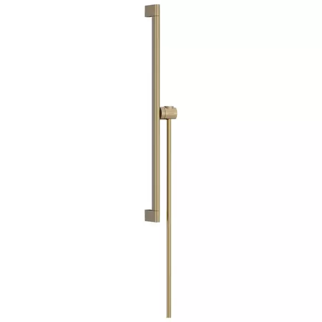 Hansgrohe Unica Душевая штанга S Puro 65 см со слайдером и шлангом Isiflex 160см, цвет: бронза