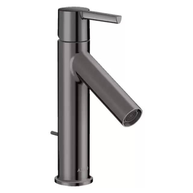 Axor Starck Смеситель для раковины 100, на 1 отв., с донным клапаном, цвет: полированный черный хром