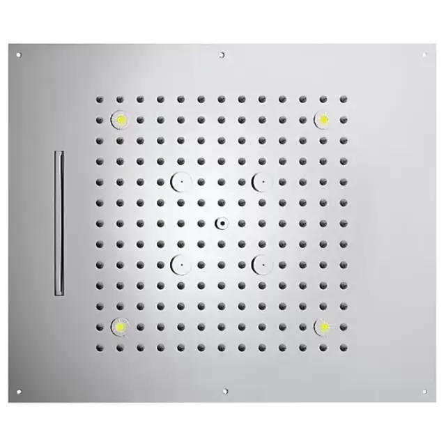 BOSSINI DREAM/3 Верхний душ 570 x 470 мм, 3 режима (дождь, каскад, туман), с 4 LED RGB, блок питания/управления, Cromoterapia, цвет: хром