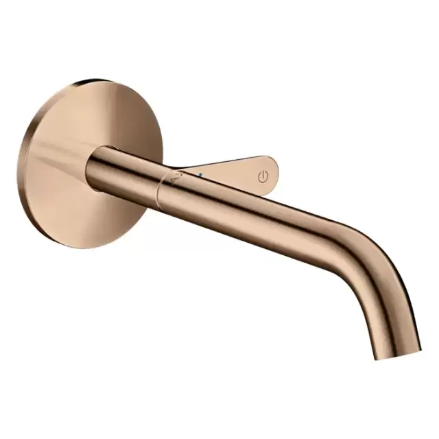 Axor One Смеситель для раковины Sel, встраиваемый, излив: 22см., цвет: полированное красное золото