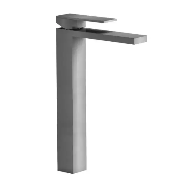 Fantini Mint Смеситель для раковины, 1 отверстие, высокий излив, цвет: нержавеющая сталь