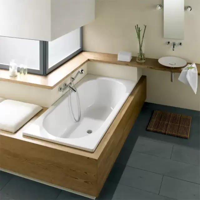 Bette Starlet Ванна с шумоизоляцией пристенная, 190х90х42см, BetteGlasur&reg; Plus, антислип, (для удлиненного слива-перелива), цвет: белый