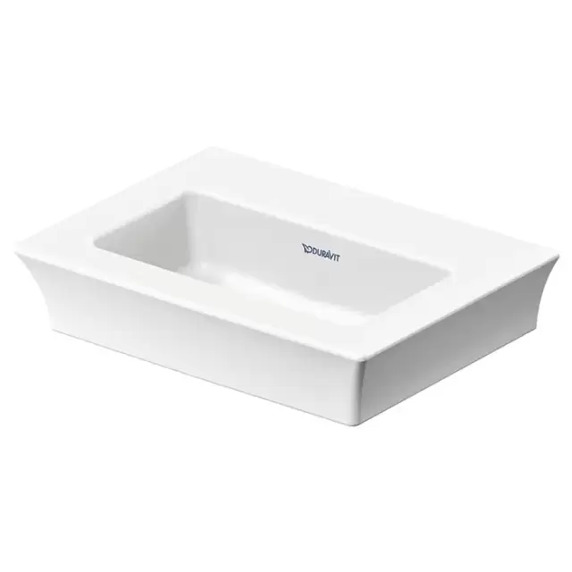 Duravit White Tulip Раковина 45х33см, без перелива, без отв., WonderGliss, цвет: белый