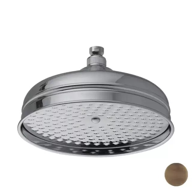 Carlo Frattini Wellness Верхний душ круглый 300мм., цвет: бронза