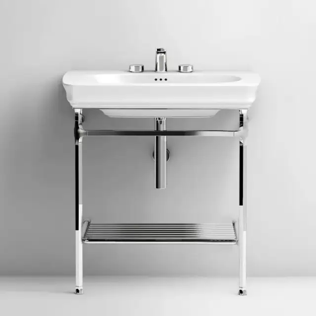 Artceram CIVITAS Структура металлическая 68х49.6см Quadra, полка сетка, напольная, цвет: хром