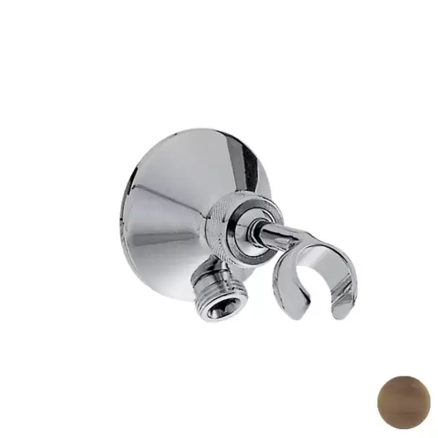 Carlo Frattini Wellness Держатель для душа  с шланговым подсоединением, цвет: бронза