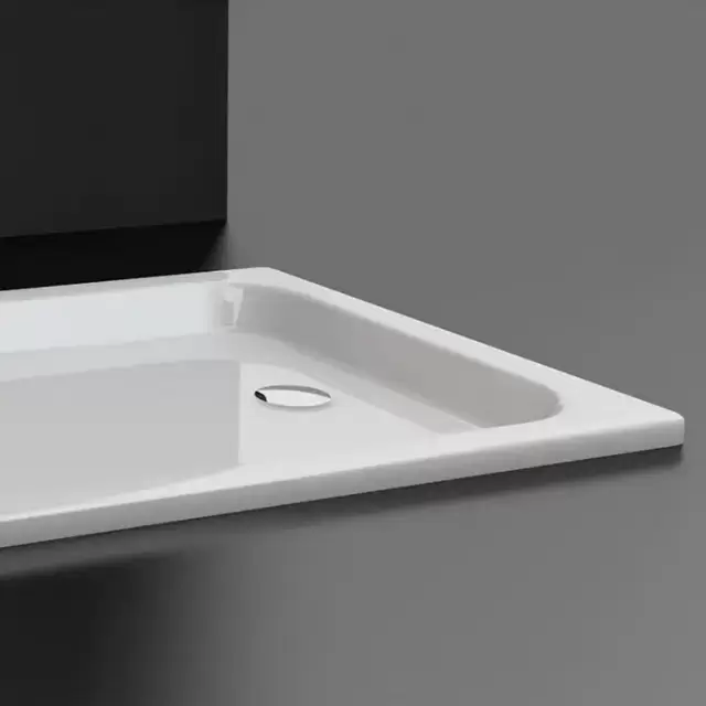 Bette Supra Душевой поддон 100х100х6.5см, квадратный, D9см, с шумоизоляцией, цвет: белый