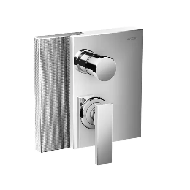 Axor Edge Смеситель для ванны, встраиваемый, алмазная огранка, внешняя часть, цвет: хром