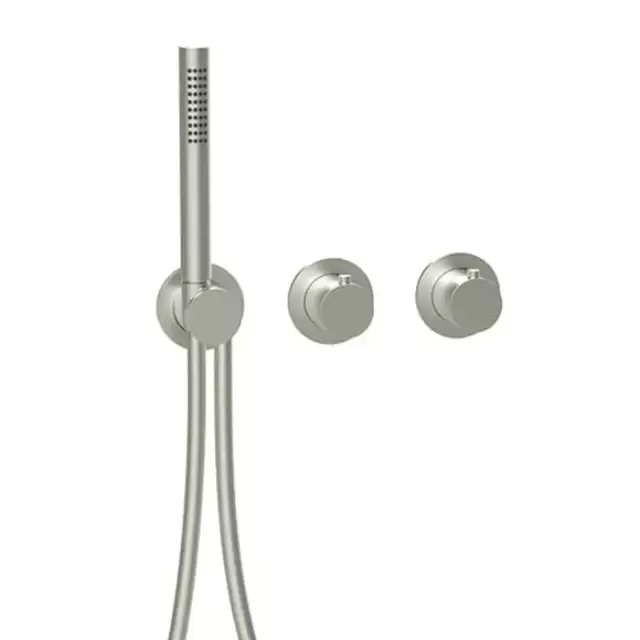 Almar Смеситель для душа, встраиваемый, с ручным душем, на 2-3 источника, цвет: Nichel Brushed