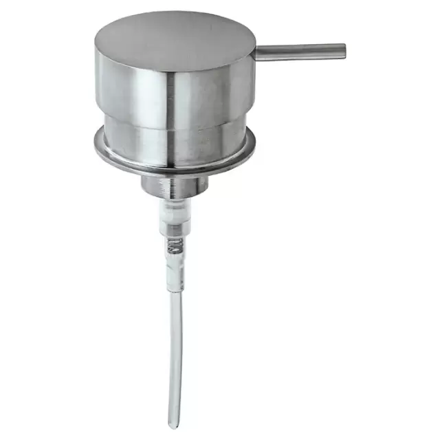 Duravit Starck T Помпа для мыла встраиваемая D=6см, цвет: Stainless steel Brushed