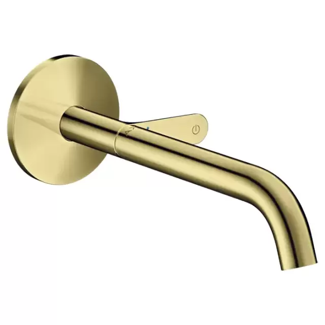 Axor One Смеситель для раковины Sel, встраиваемый, излив: 22см., цвет: полированное золото