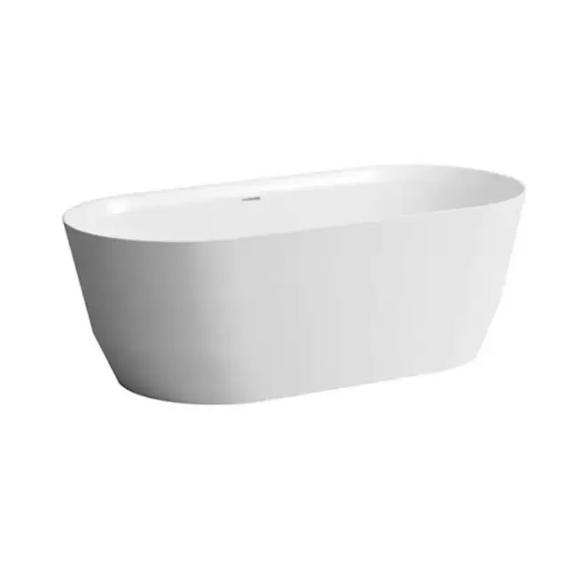 Laufen Pro Ванна отдельностоящая, 165х75см., слив click-clack, цвет: белый