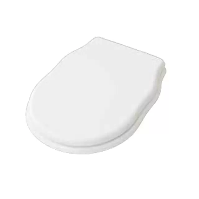 Artceram HERMITAGE Сиденье для унитаза, с микролифтом, цвет: белый/хром