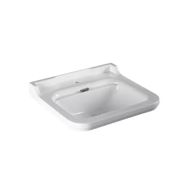 Kerasan Waldorf Раковина 60х55 см, 1 отв., цвет: белый/хром