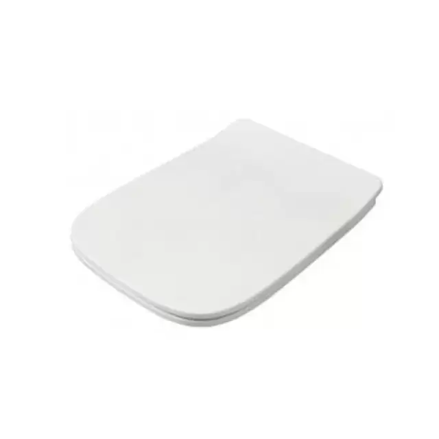 Artceram A16 Сиденье для унитаза, микролифт, цвет: белый матовый/хром