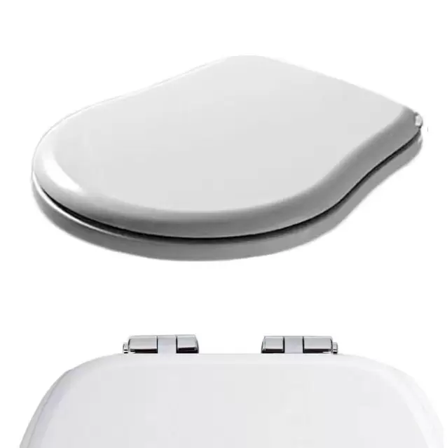 KERASAN Retro запчасть - Комплект шарниров (микролифт) для сиденья 108801/108840, цвет хром (только для сидений нового типа 2019г и позже)