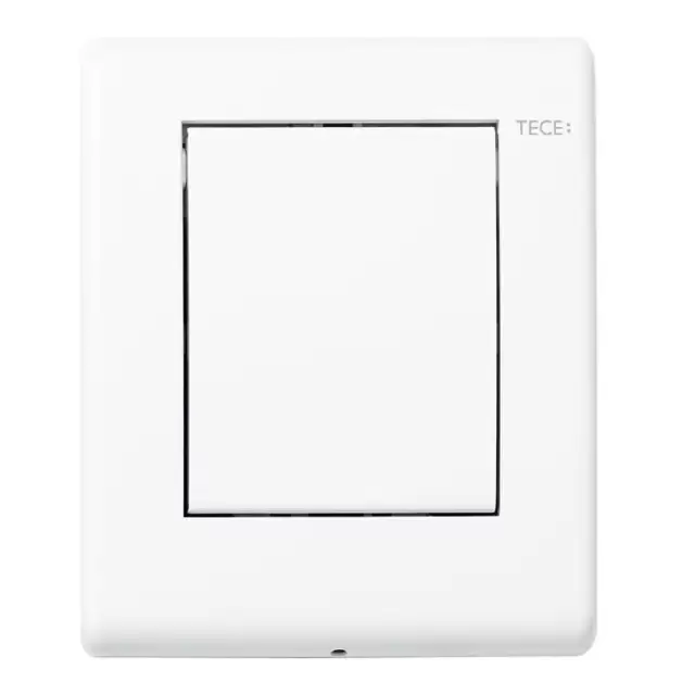 TECEplanus Панель смыва для писсуара с картириджем 100х120х12 мм, белый матовый