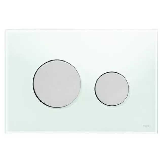 TECEloop Панель смыва, стекло, цвет: зеленое/белая