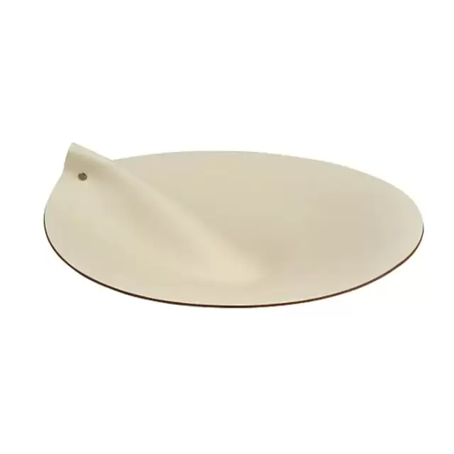 Colombo Adj Крышка для круглой корзины, D40 см, цвет: панна котта/белый