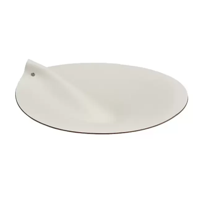 Colombo Adj Крышка для круглой корзины, D40 см, цвет: белый/панна котта