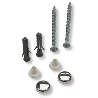 KERASAN Крепление вертикальное для напольных унитазов/биде, цвет хром