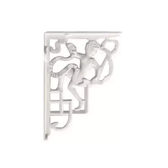 Devon&Devon Westminster/New Etoile/Etoile Декоративные скобы (12хh25,5 см) для высокого бачка (в комплекте пара), цвет: белый