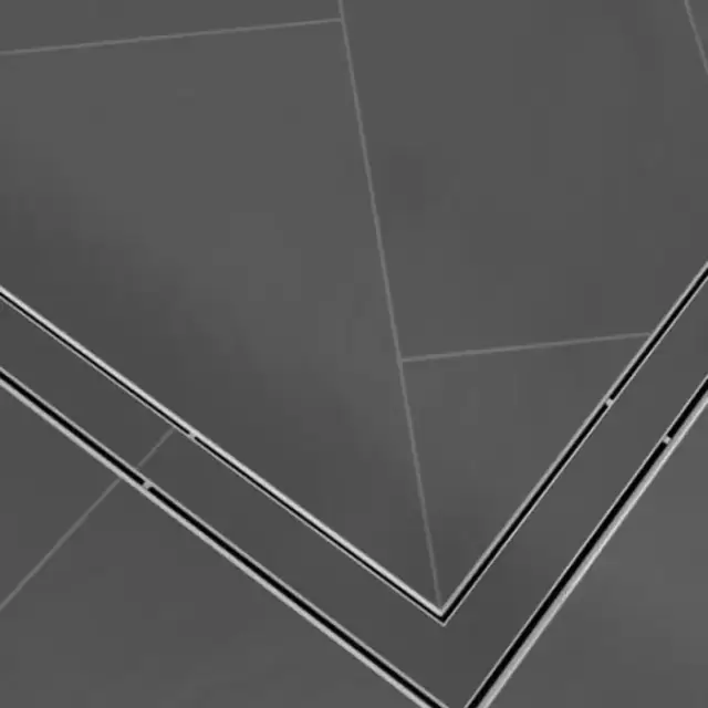 TECE Канал Комплект для установки углового дренажного канала, 1200х1200 мм